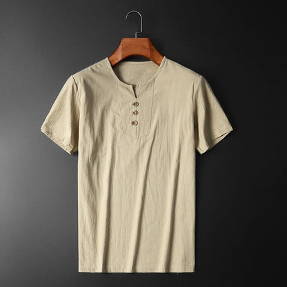 Maglietta Uomo con Girocollo e Vestibilità Comoda – Design Leggero Casual