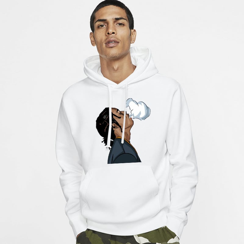 Men's Pullover Hoodie with Print