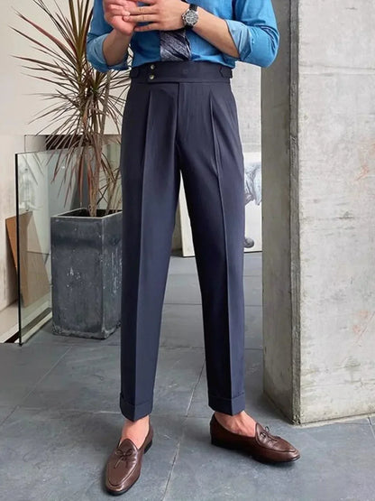 Pantalones de vestir para hombre de estilo vintage