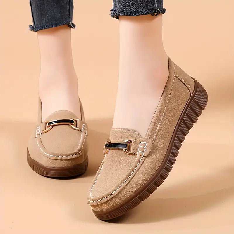 Women's Moccasins with Padded Insole – Daily Comfort