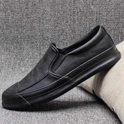 Men's Shoes with Artificial PU Upper and Rubber Sole