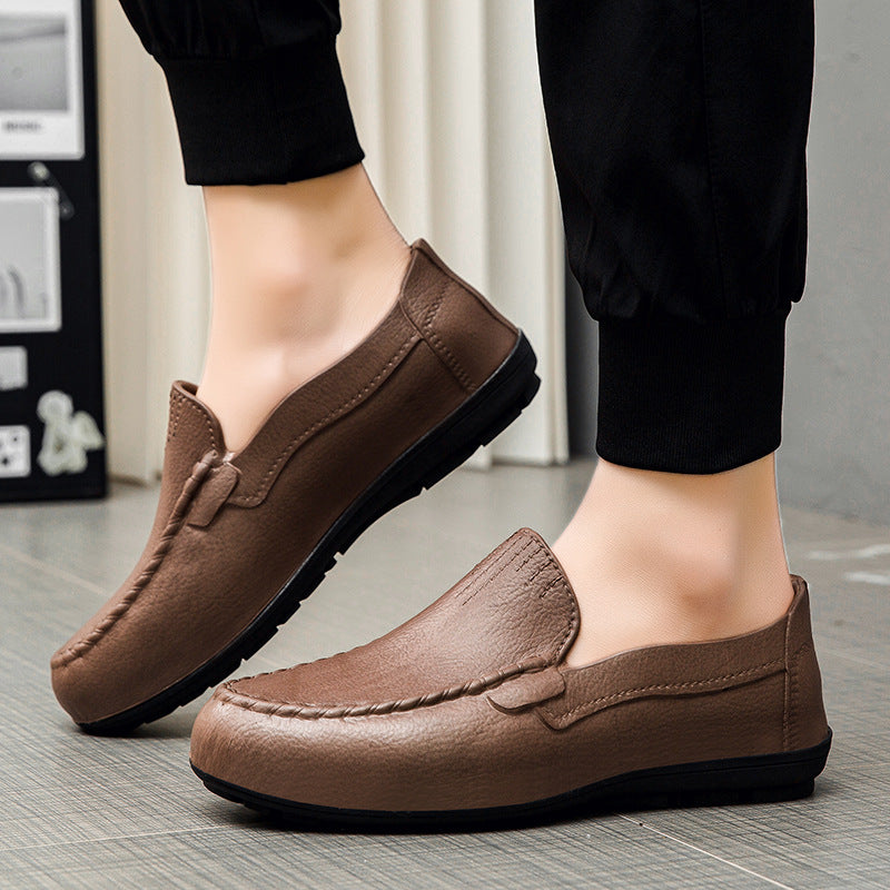 Scarpe Da Lavoro Da Uomo Con Suola Spessa, Design Antiscivolo E Suola Che Aumenta L'Altezza.