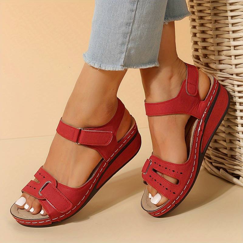 Sandali da Donna Slip-On con Supporto Arco Plantare e Suola Traspirante – Stile Sandali