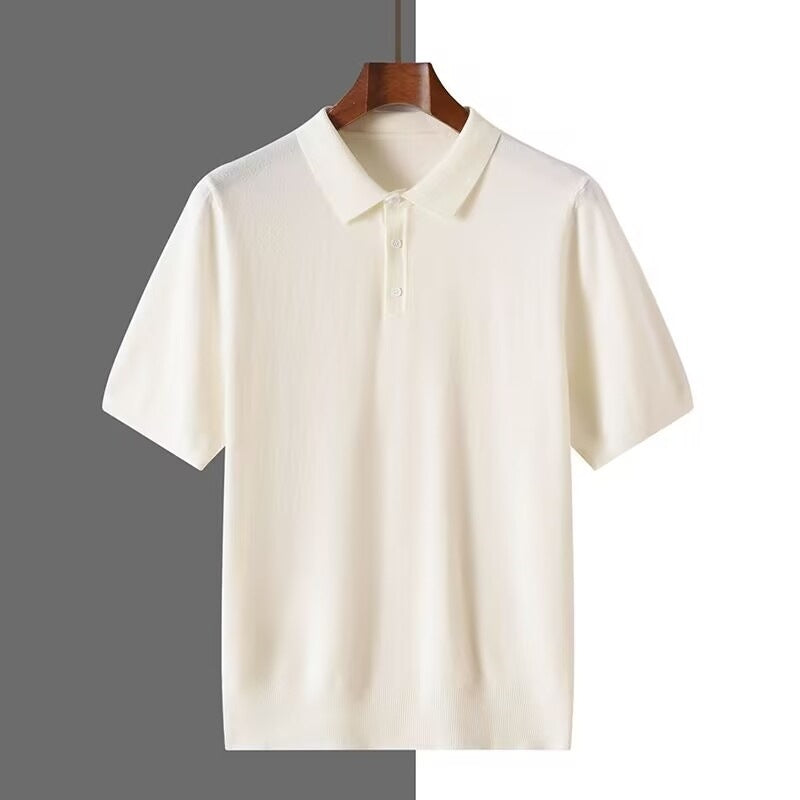 Polo Uomo Estiva a Manica Corta Tinta Unita – Stile Versatile