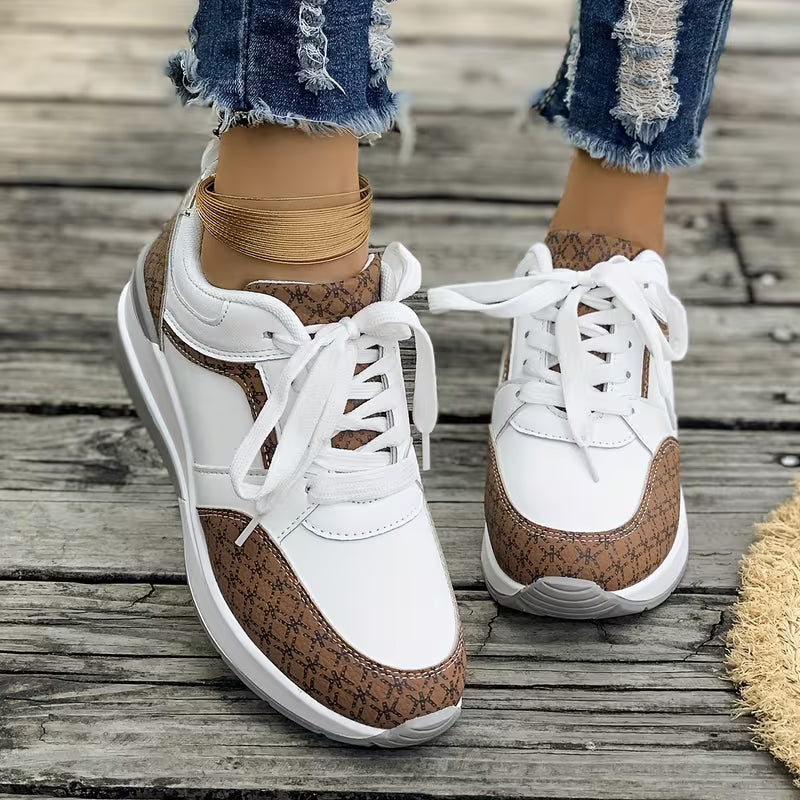 Scarpe Donna Tacco Largo Suola Spessa Supporto Comfort – Scarpe Quotidiane