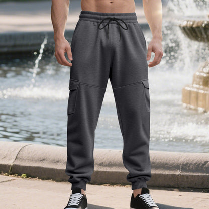 Pantaloni da Lavoro Uomo Larghi con Polsino alla Caviglia e Multitasche – Design Funzionale