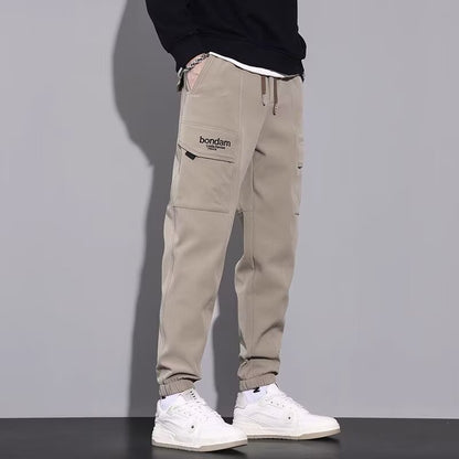 Pantaloni Jogger Uomo Sportivi con Coulisse – Slim Fit e Gamba Dritta