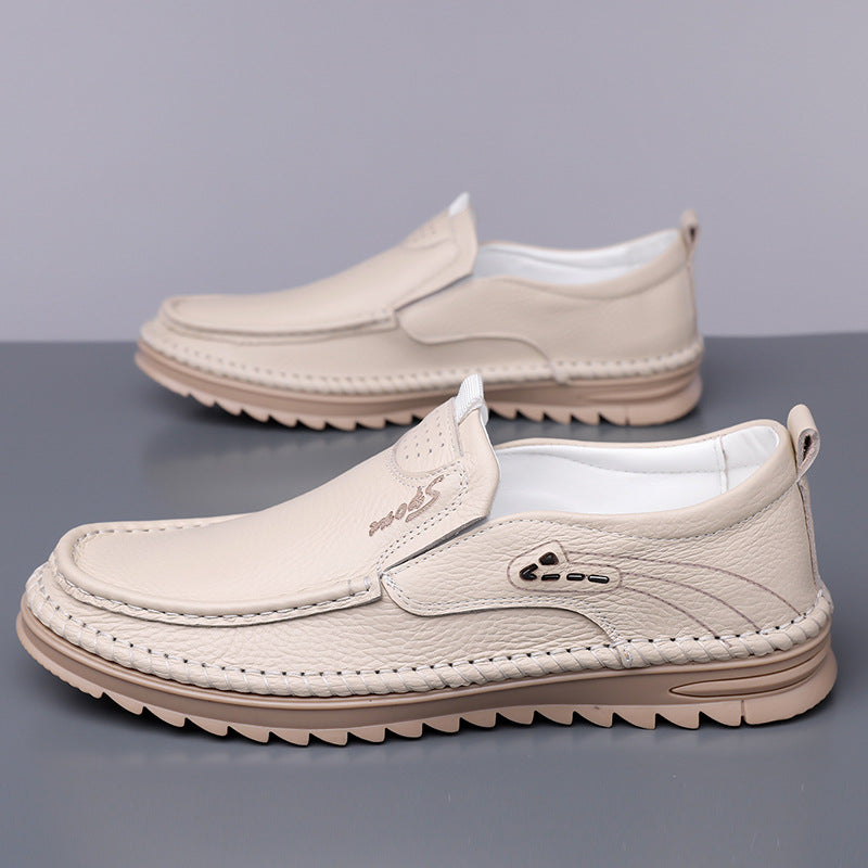 Zapatos de Conducción para Hombre con Suela de Goma y Diseño Slip-On