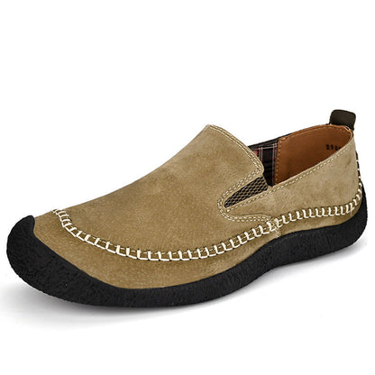 Scarpe Uomo da Escursionismo con Lacci e Punta Arrotondata – Stile Outdoor Casual