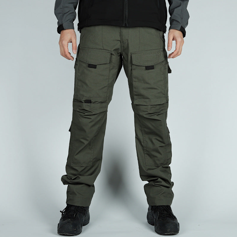 Pantaloni Uomo da Allenamento Mimetici Multi-Tasca per Outdoor – Design Funzionale