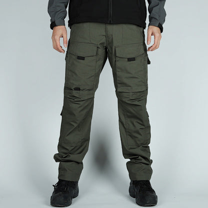 Pantaloni Uomo da Allenamento Mimetici Multi-Tasca per Outdoor – Design Funzionale