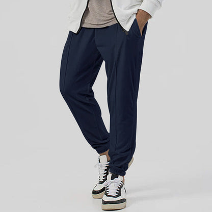 Pantaloni da Tuta Uomo con Vestibilità Ampia e Gamba Affusolata – Vita Media