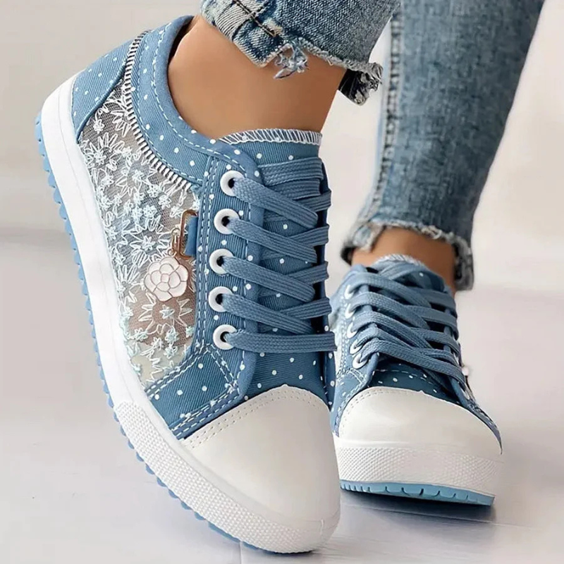 Sneakers da Donna con Punta Ampia, Supporto e Soletta Ammortizzata