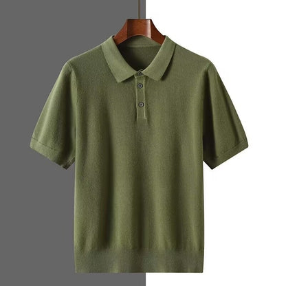Polo Uomo Estiva a Manica Corta Tinta Unita – Stile Versatile