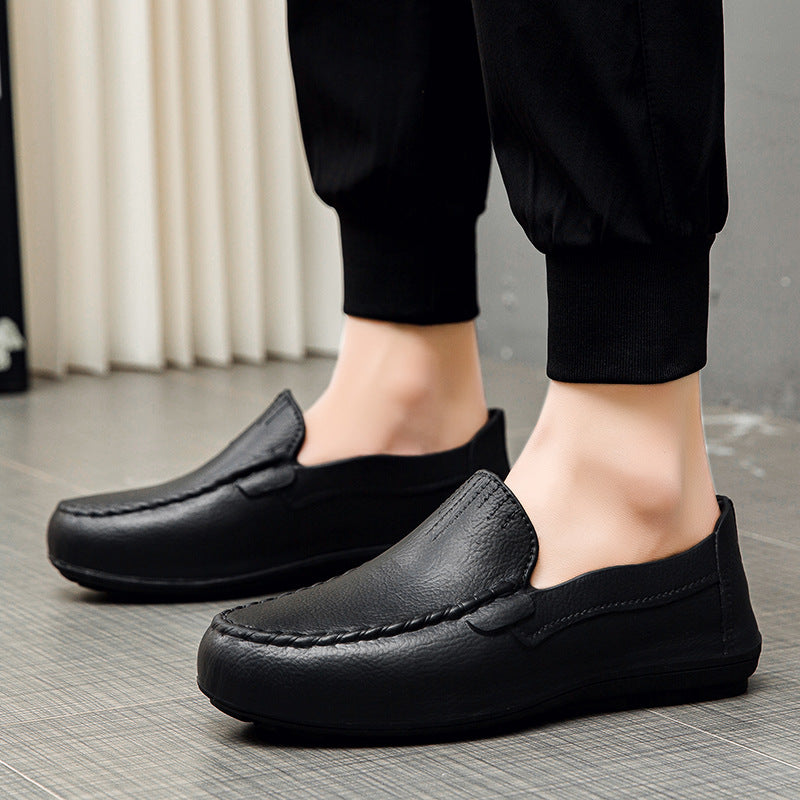 Scarpe Da Lavoro Da Uomo Con Suola Spessa, Design Antiscivolo E Suola Che Aumenta L'Altezza.