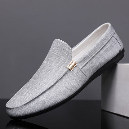 Mocassini Uomo Slip-On Traspiranti con Punta Tonda – Scarpe Business Casual