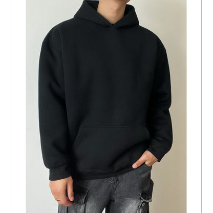 Suéter para Hombre con Capucha, Mangas Largas y Corte Holgado