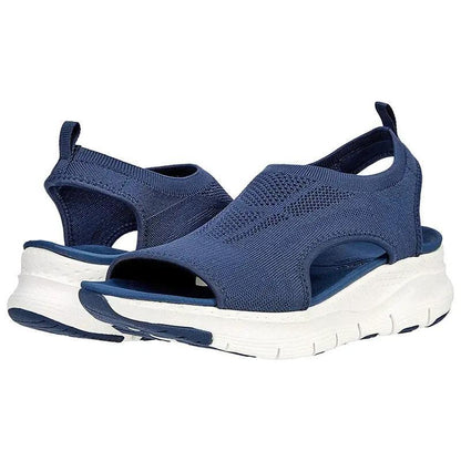 Sandali Estivi Donna Slip On con Supporto Arco Plantare e Plantare Sagomato – Stile Sandali