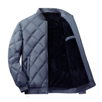 Men's Winter Coat with Fleece Lining