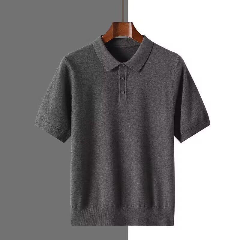 Polo Uomo Estiva a Manica Corta Tinta Unita – Stile Versatile