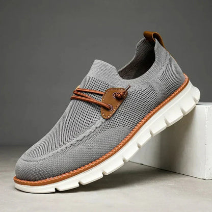Mocassini Uomo Slip-On in Mesh Traspirante – Comfort Quotidiano
