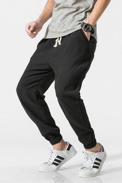Pantaloni Jogger Uomo Stile Harem con Vestibilità Ampia e Vita Elastica – Comfort Attivo