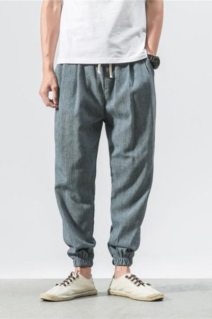 Pantaloni Jogger Uomo Stile Harem con Vestibilità Ampia e Vita Elastica – Comfort Attivo