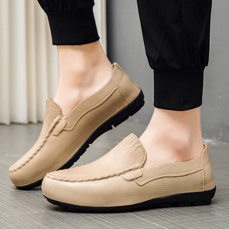 Scarpe Da Lavoro Da Uomo Con Suola Spessa, Design Antiscivolo E Suola Che Aumenta L'Altezza.