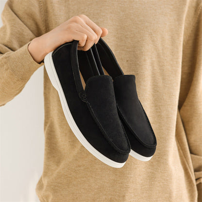 Mocassini Uomo in Tela Senza Lacci con Suola Morbida – Scarpe Casual da Guida