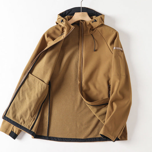 Giacca Invernale Da Donna Con Cappuccio, Foderata in Pile, Maniche Lunghe, Lunghezza Regolare