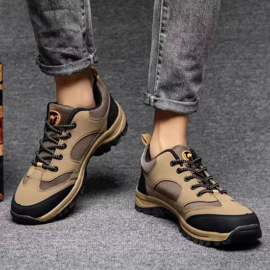 Men's Orthopedic Walking Shoes with Shock-Absorbing Non-Slip Sole – Daily Support and Comfort