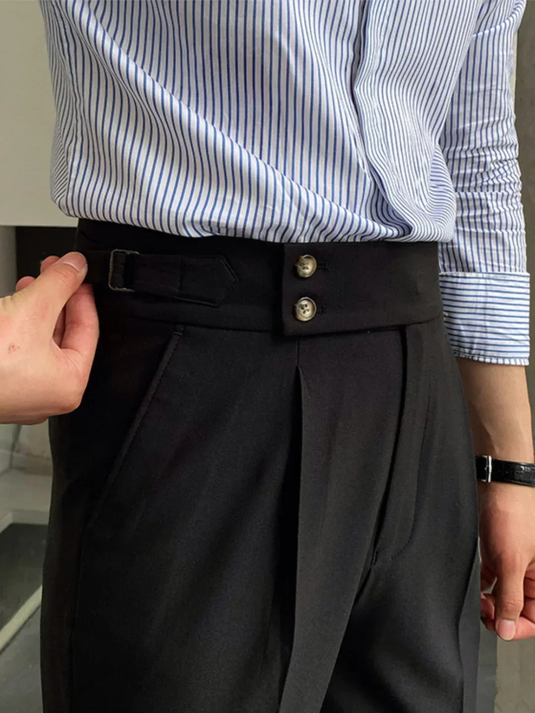 Pantalones de vestir para hombre de estilo vintage