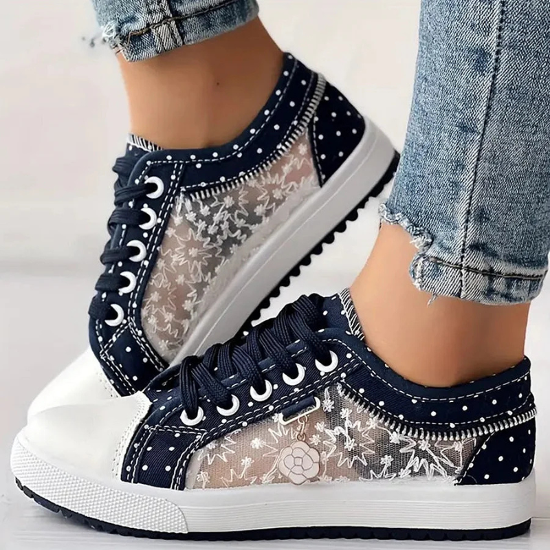 Sneakers da Donna con Punta Ampia, Supporto e Soletta Ammortizzata