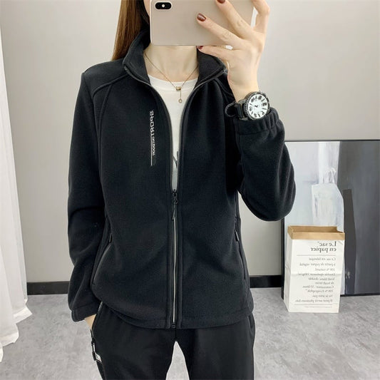 Cappotto Invernale Donna Spesso con Collo Alto e Maniche Lunghe