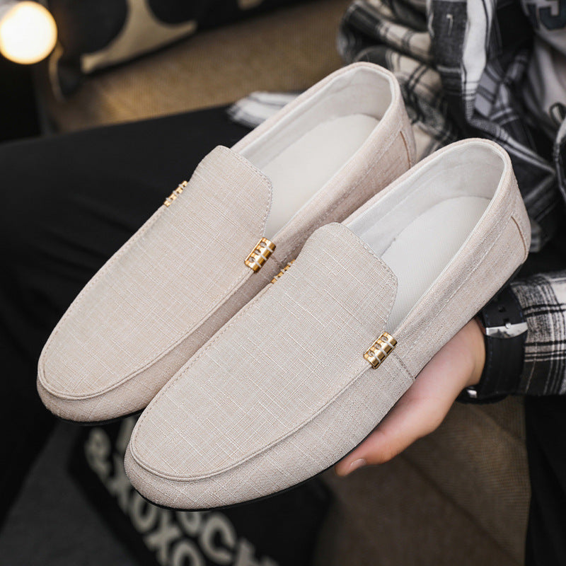 Mocassini Uomo Slip-On Traspiranti con Punta Tonda – Scarpe Business Casual
