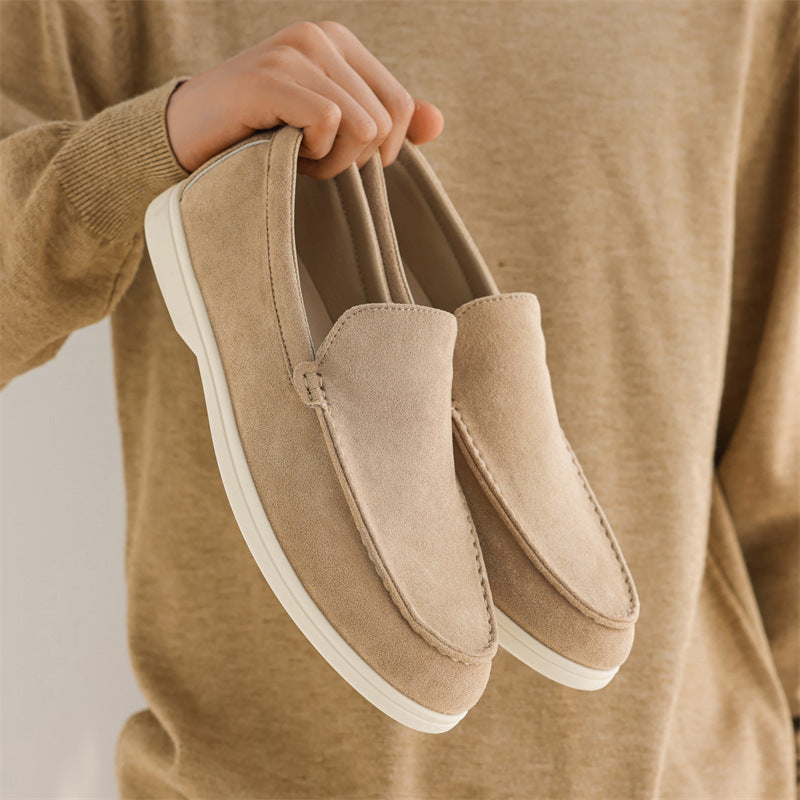 Mocassini Uomo in Tela Senza Lacci con Suola Morbida – Scarpe Casual da Guida