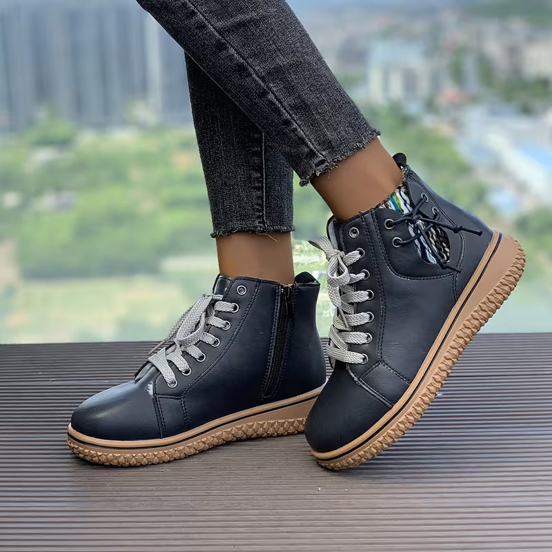 Women's Low Shoes with Laces and Support – All-Day Comfort