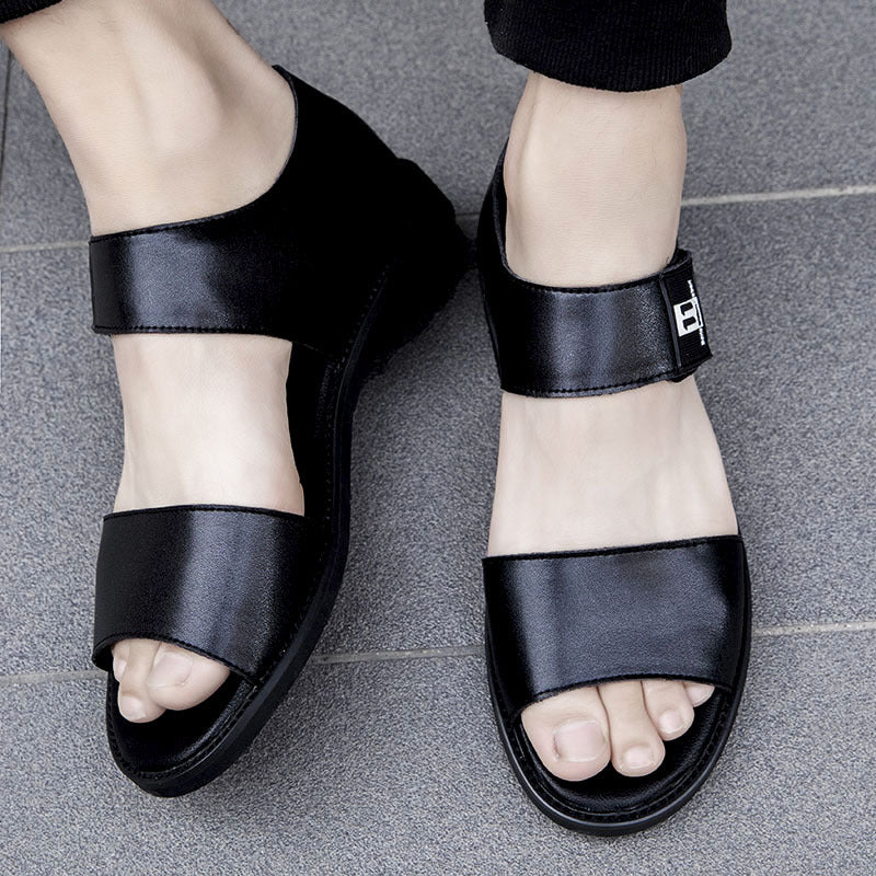 Sandalias para hombre de playa con correas ajustables y suela antideslizante – Sandalias casuales