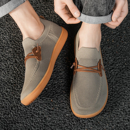 Scarpe Sportive Uomo Senza Lacci in Rete Traspirante – Leggere da Passeggio