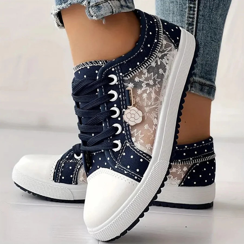 Sneakers da Donna con Punta Ampia, Supporto e Soletta Ammortizzata