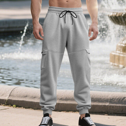 Pantaloni da Lavoro Uomo Larghi con Polsino alla Caviglia e Multitasche – Design Funzionale