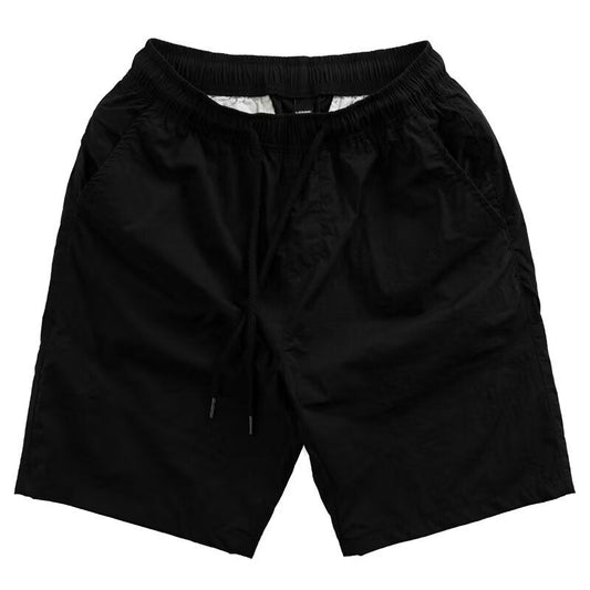Herre sommershorts med snøre og lige ben – Utility-stil