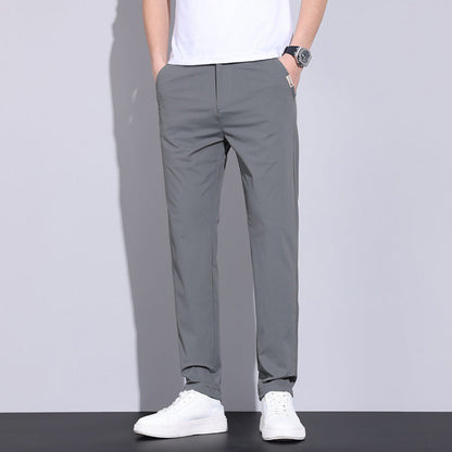 Pantalones Hombre Slim Elásticos de Secado Rápido – Diseño Dinámico