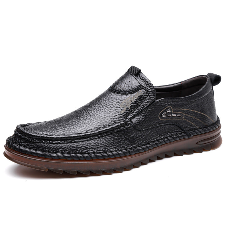 Zapatos de Conducción para Hombre con Suela de Goma y Diseño Slip-On