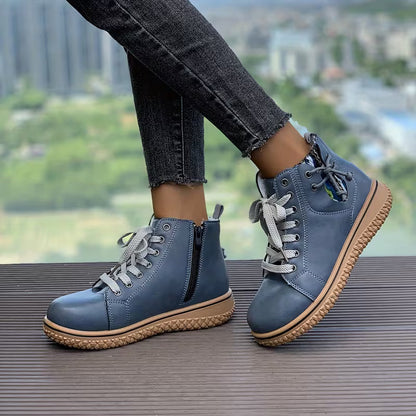 Women's Low Shoes with Laces and Support – All-Day Comfort
