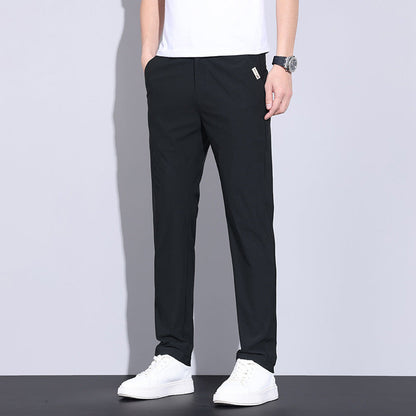Pantalones Hombre Slim Elásticos de Secado Rápido – Diseño Dinámico