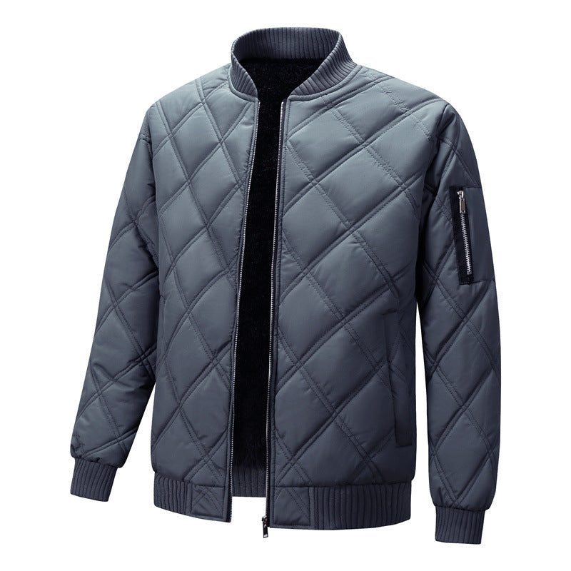 Men's Winter Coat with Fleece Lining