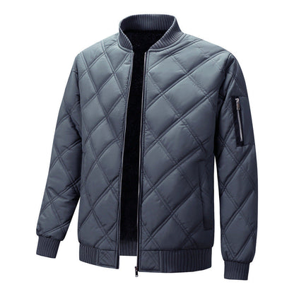 Men's Winter Coat with Fleece Lining