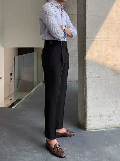 Pantalones de vestir para hombre de estilo vintage