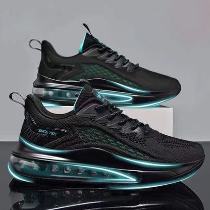 Zapatillas deportivas para hombre con suela Air Cushion y parte superior de malla transpirable